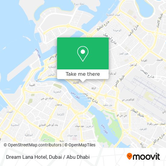 Dream Lana Hotel map