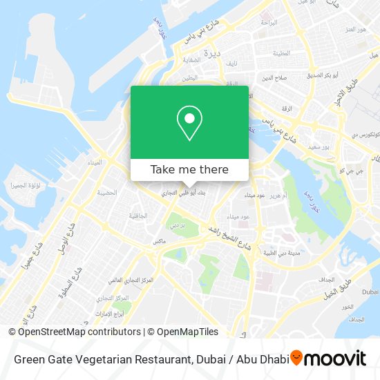 Green Gate Vegetarian Restaurant map