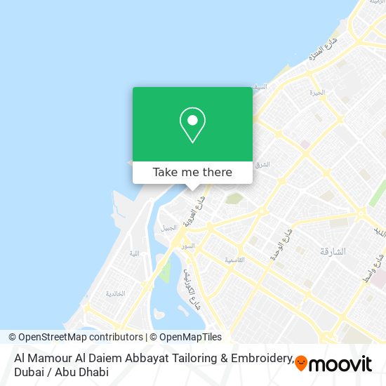 Al Mamour Al Daiem Abbayat Tailoring & Embroidery map