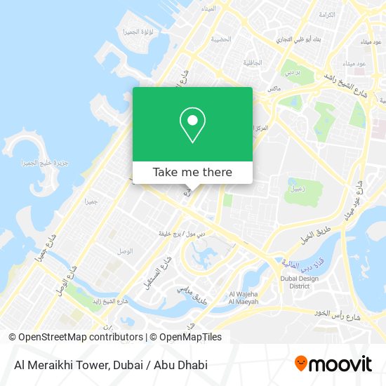 Al Meraikhi Tower map