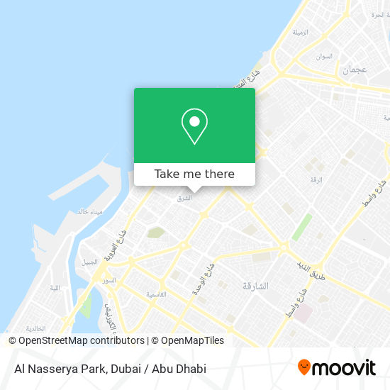 Al Nasserya Park map