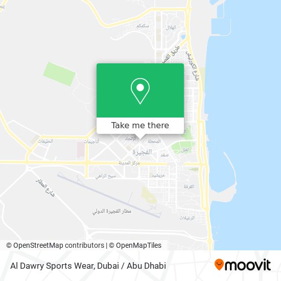 Al Dawry Sports Wear map