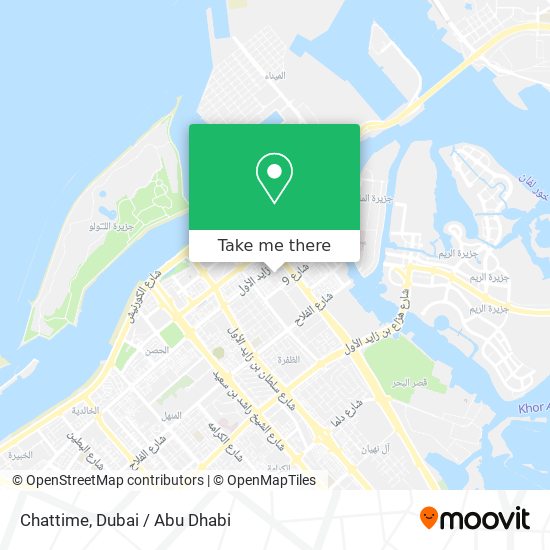 Chattime map