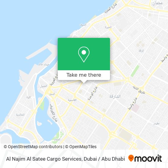 Al Najim Al Satee Cargo Services map