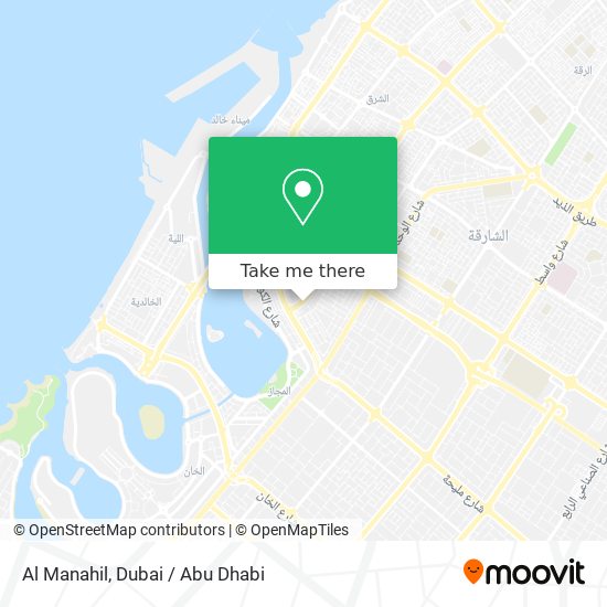 Al Manahil map