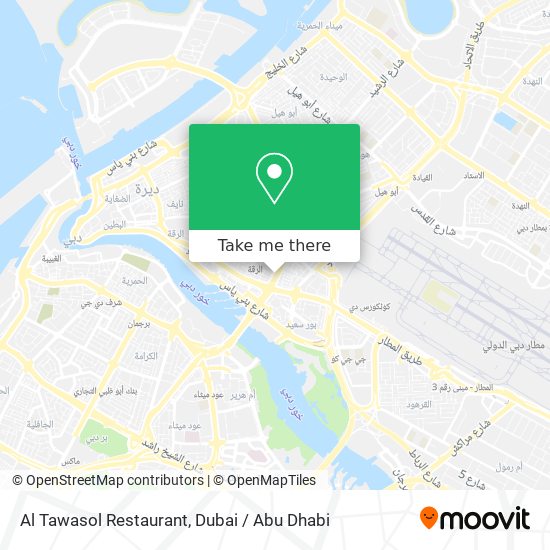 Al Tawasol Restaurant map