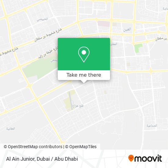 Al Ain Junior map