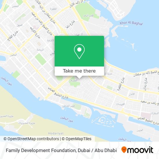Family Development Foundation map
