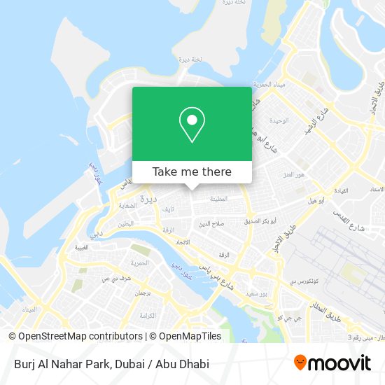 Burj Al Nahar Park map