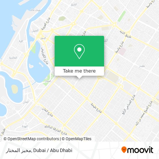 مخبز المختار map