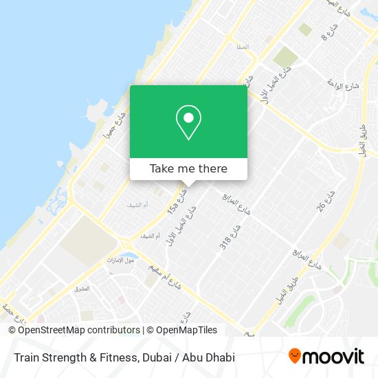 Train Strength & Fitness map