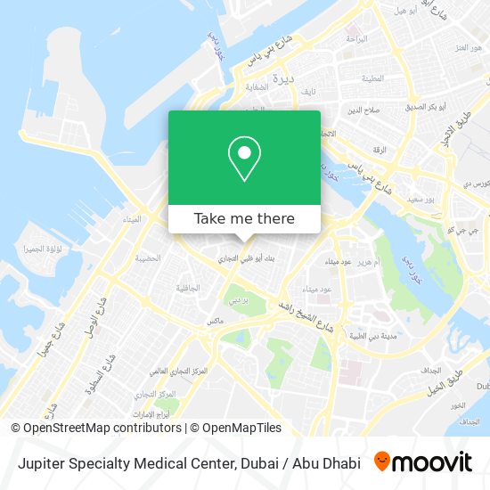Jupiter Specialty Medical Center map