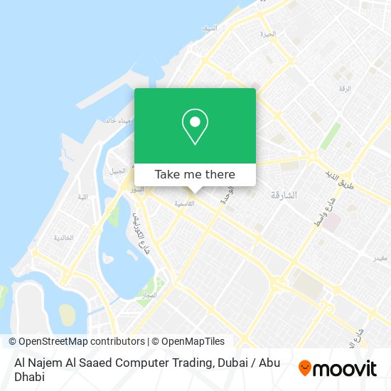 Al Najem Al Saaed Computer Trading map