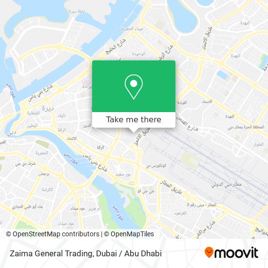 Zaima General Trading map