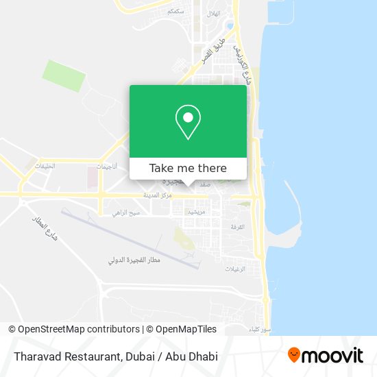 Tharavad Restaurant map