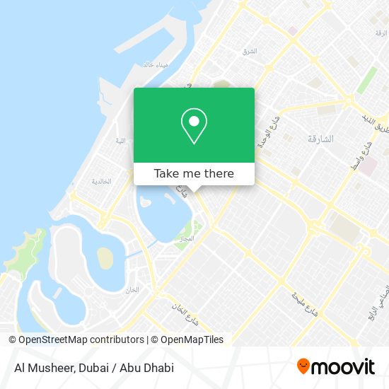 Al Musheer map