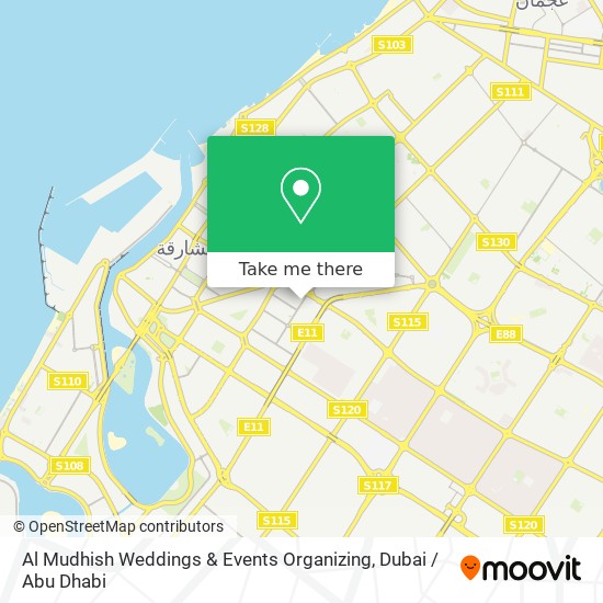 Al Mudhish Weddings & Events Organizing map