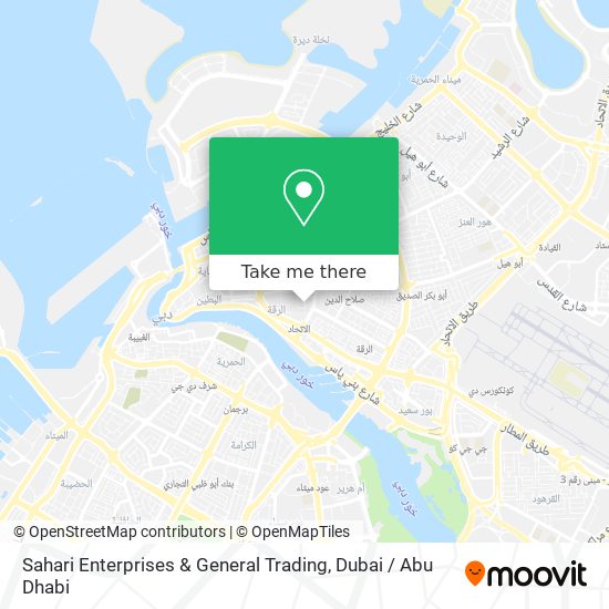 Sahari Enterprises & General Trading map