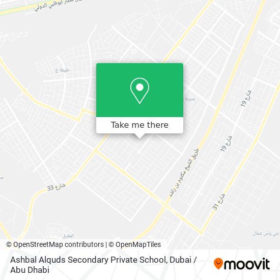 Ashbal Alquds Secondary Private School map