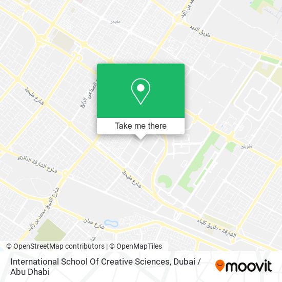 International School Of Creative Sciences map