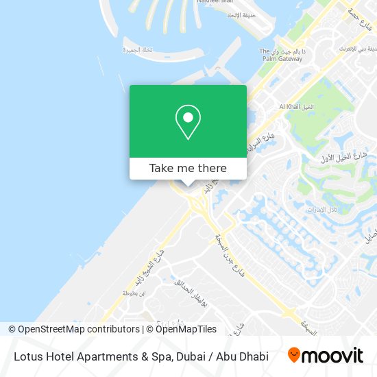 Lotus Hotel Apartments & Spa map