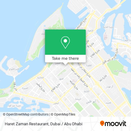 Haret Zaman Restaurant map