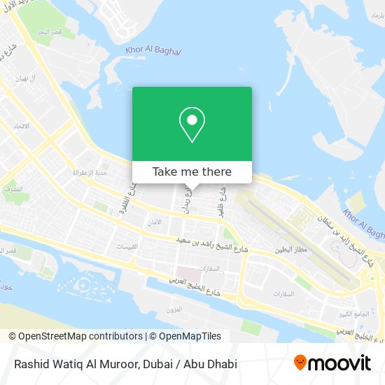 Rashid Watiq Al Muroor map