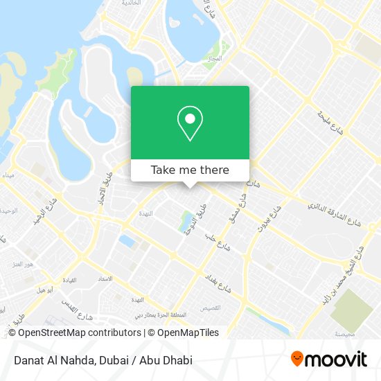 Danat Al Nahda map