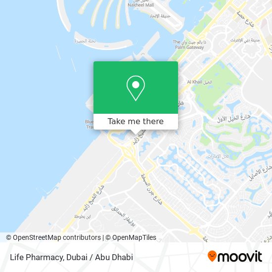 Life Pharmacy map