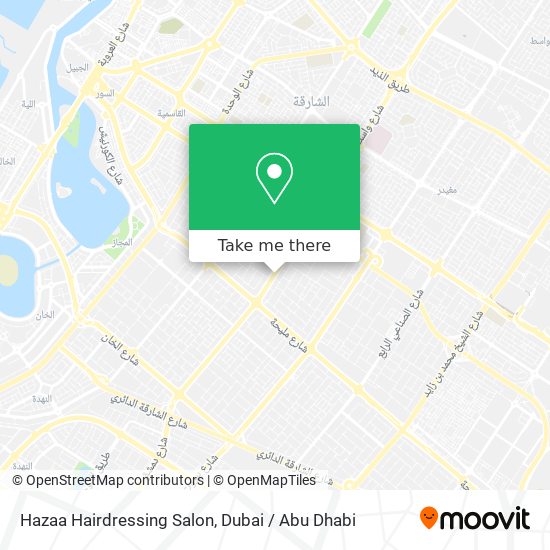 Hazaa Hairdressing Salon map