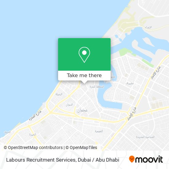 Labours Recruitment Services map