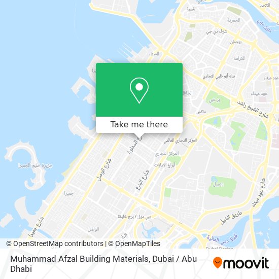 Muhammad Afzal Building Materials map