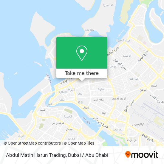 Abdul Matin Harun Trading map