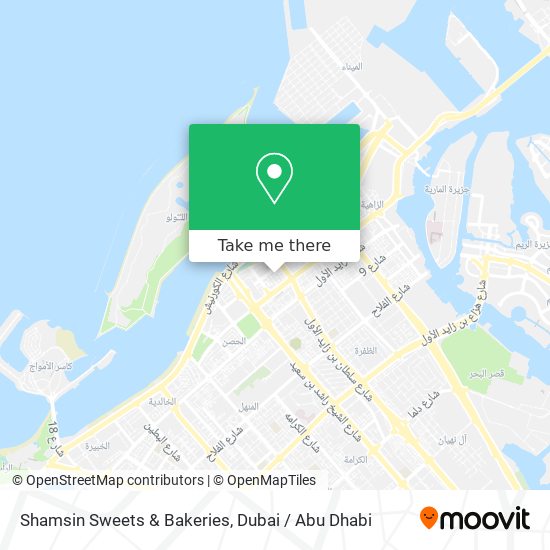 Shamsin Sweets & Bakeries map