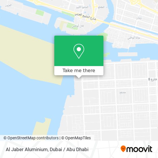 Al Jaber Aluminium map