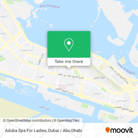 Aduba Spa For Ladies map
