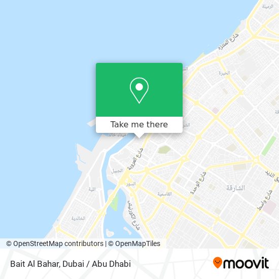 Bait Al Bahar map