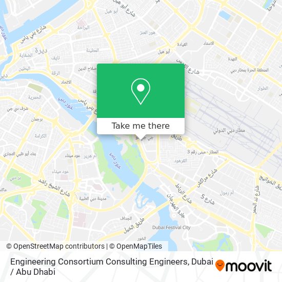 Engineering Consortium Consulting Engineers map