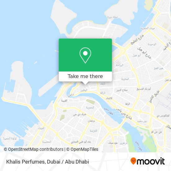 Khalis Perfumes map