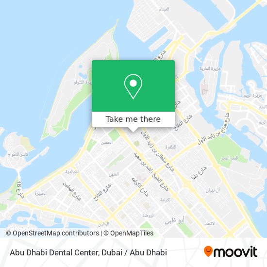 Abu Dhabi Dental Center map