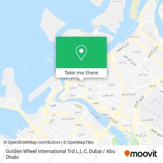 Golden Wheel International Trd L.L.C map
