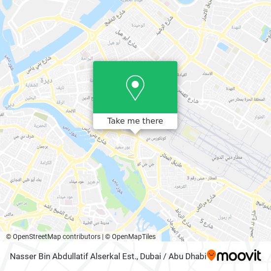 Nasser Bin Abdullatif Alserkal Est. map