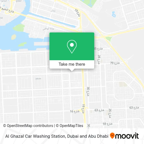 Al Ghazal Car Washing Station map