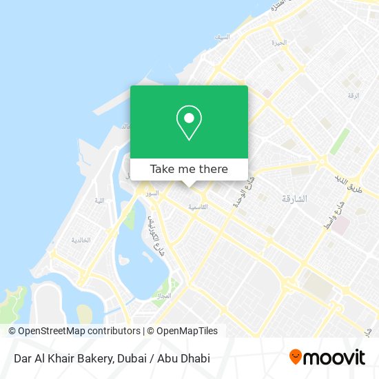 Dar Al Khair Bakery map