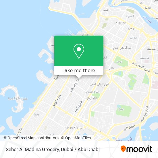 Seher Al Madina Grocery map