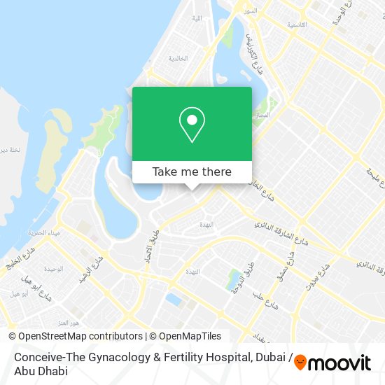 Conceive-The Gynacology & Fertility Hospital map