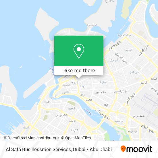 Al Safa Businessmen Services map