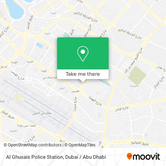 Al Ghusais Police Station map