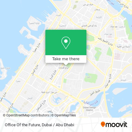 Office Of the Future map