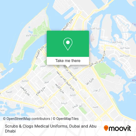 Scrubs & Clogs Medical Uniforms map